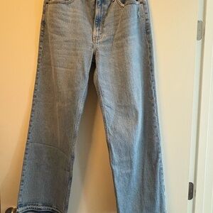 Abercrombie & Fitch Light Denim 90s relaxed High-Rise Jeans